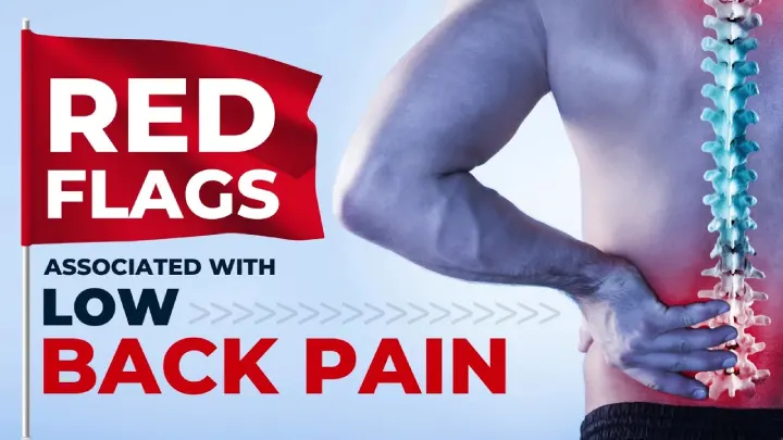 red flags associated with low back pain