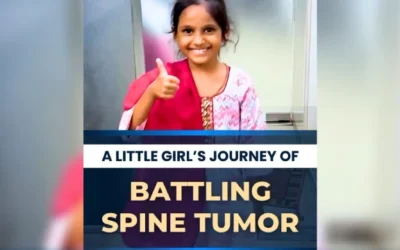 A Little Girl’s Journey of Battling Spine Tumor