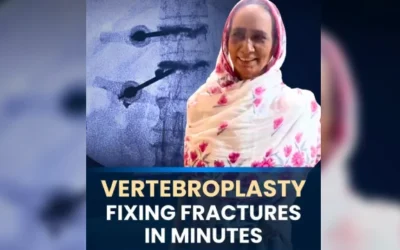 Vertebroplasty Fixing Fractures in Minutes