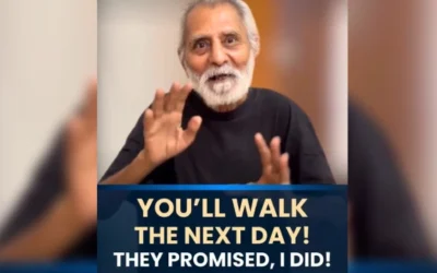 You’ll Walk the next day! They promised i did