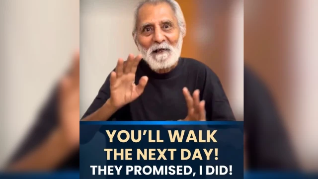 You’ll Walk the next day! They promised i did