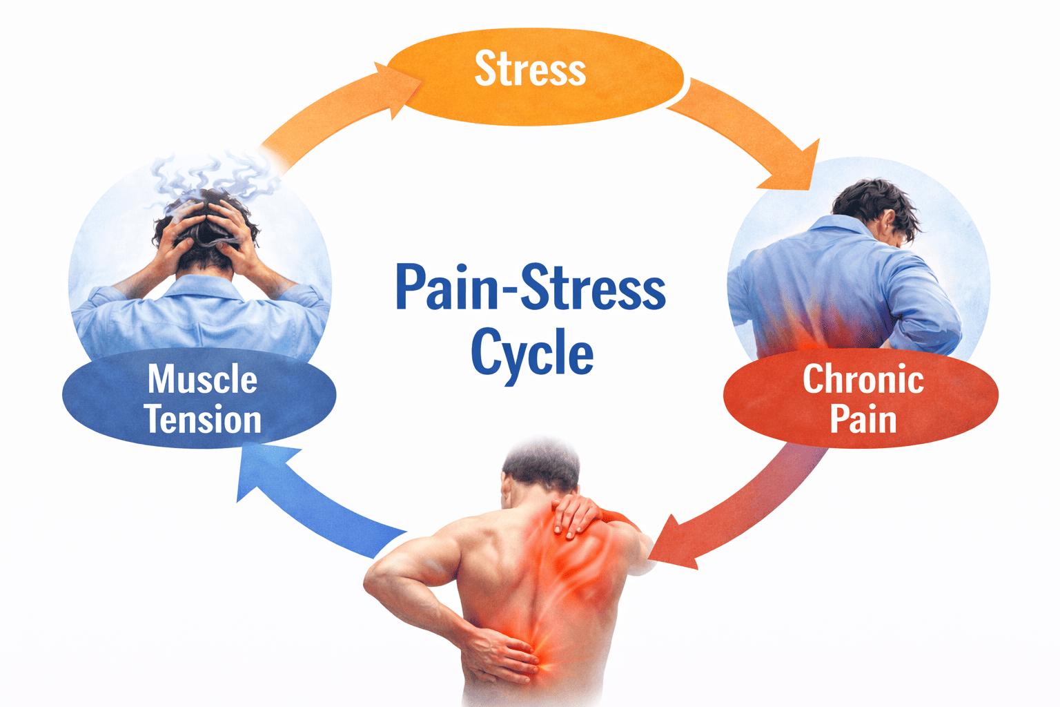 Stress and back pain