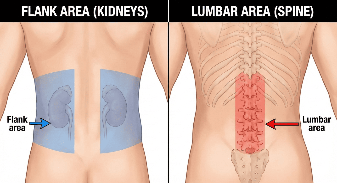 Back Pain vs. Kidney Pain Back Pain vs. Kidney Pain
