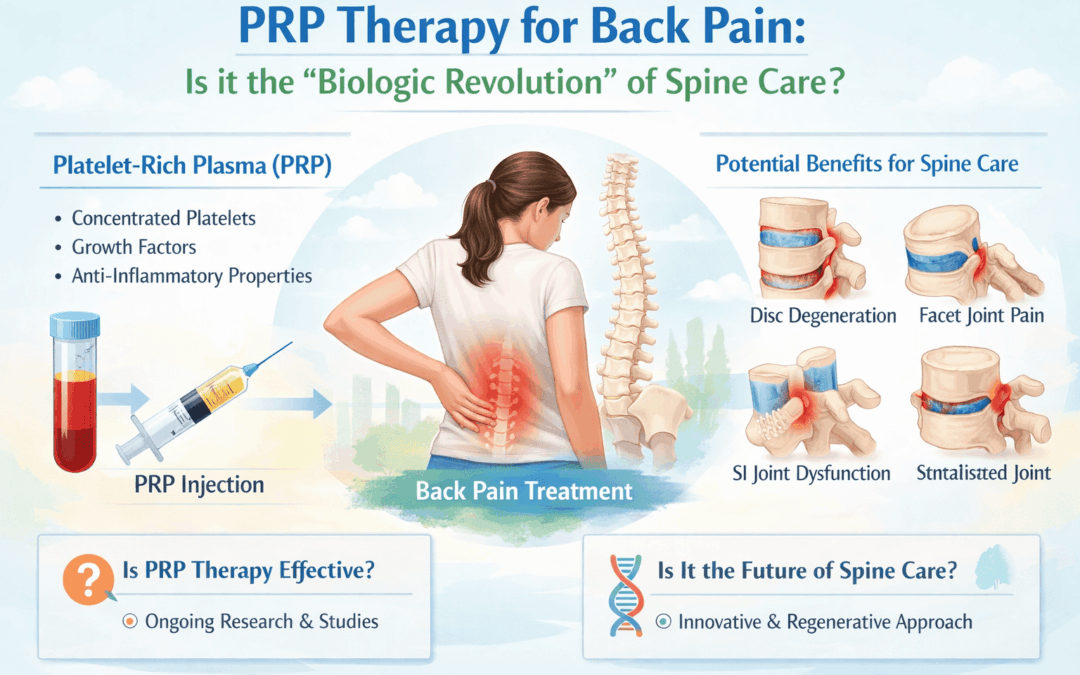 PRP Therapy for Back Pain: Is it the “Biologic Revolution” of Spine Care?