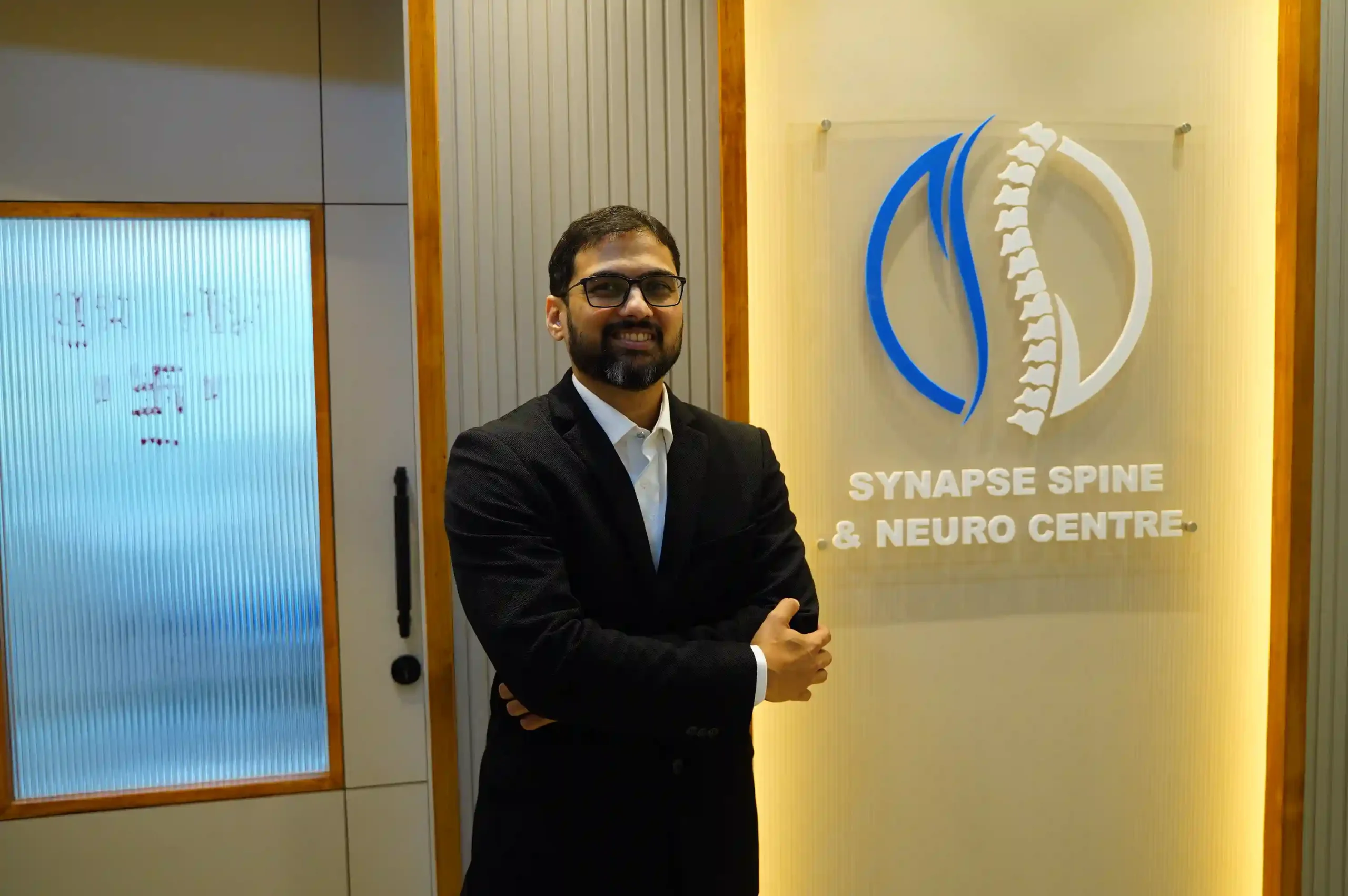 Dr Anuj Bhide at Synapse Spine at Andheri West Mumbai scaled Spine Surgeon in Andheri